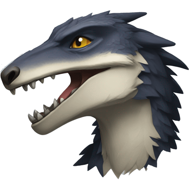 Sergal-raptor emoji