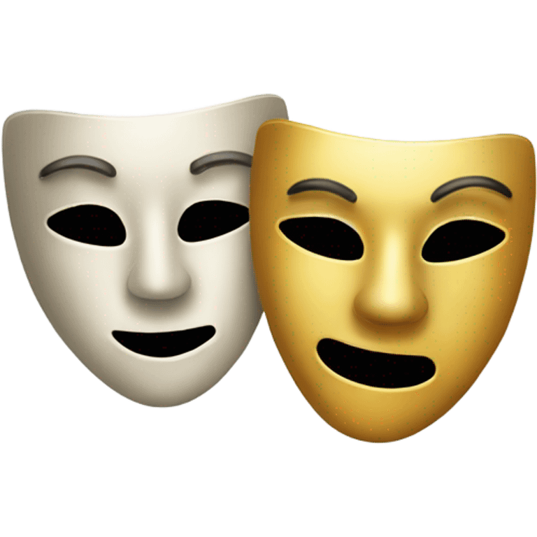 Theatre masks emoji