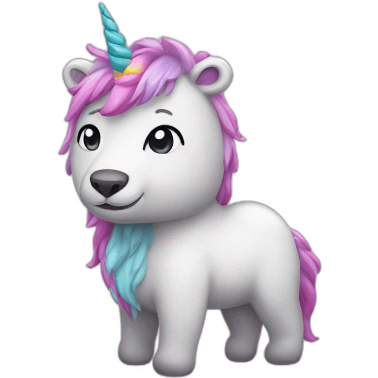 Bear Unicorn emoji