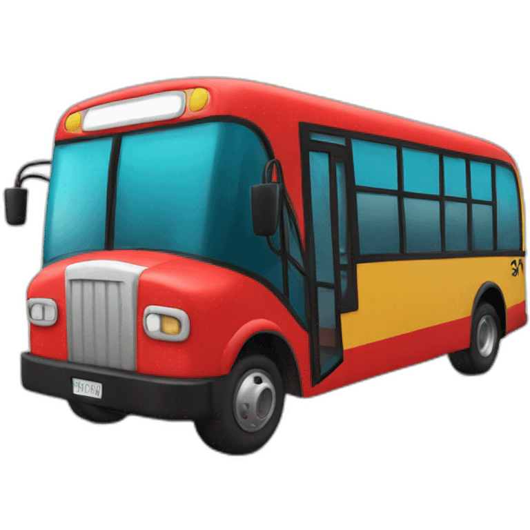 Mario bus emoji