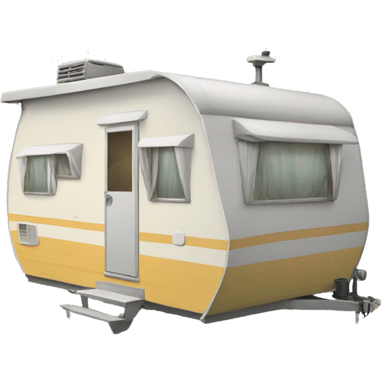 Static caravan emoji