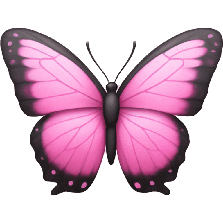 pink butterfly emoji