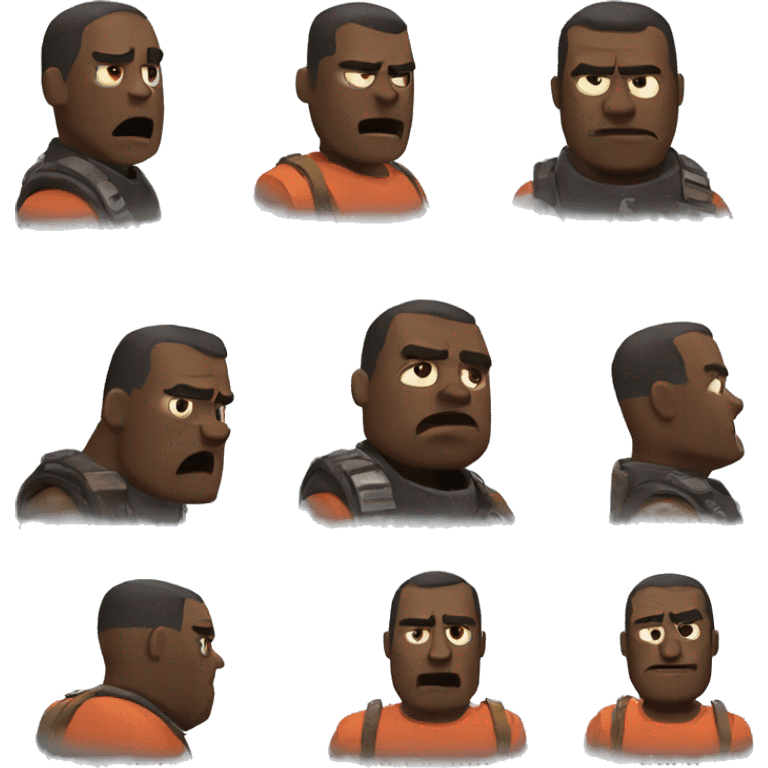 Heavy from TF2 emoji