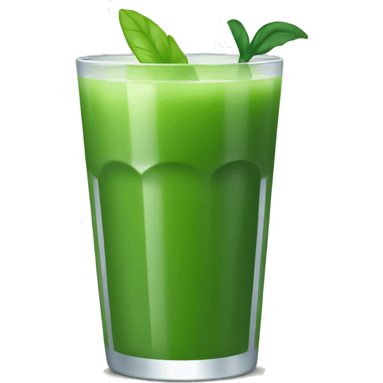 Green juice emoji