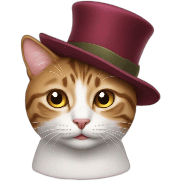 cat with hat emoji