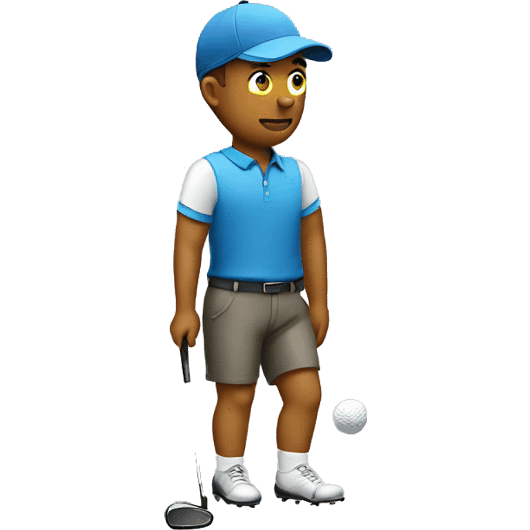 golfing gay men emoji