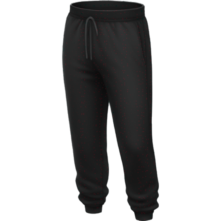 black sweat pants no person emoji