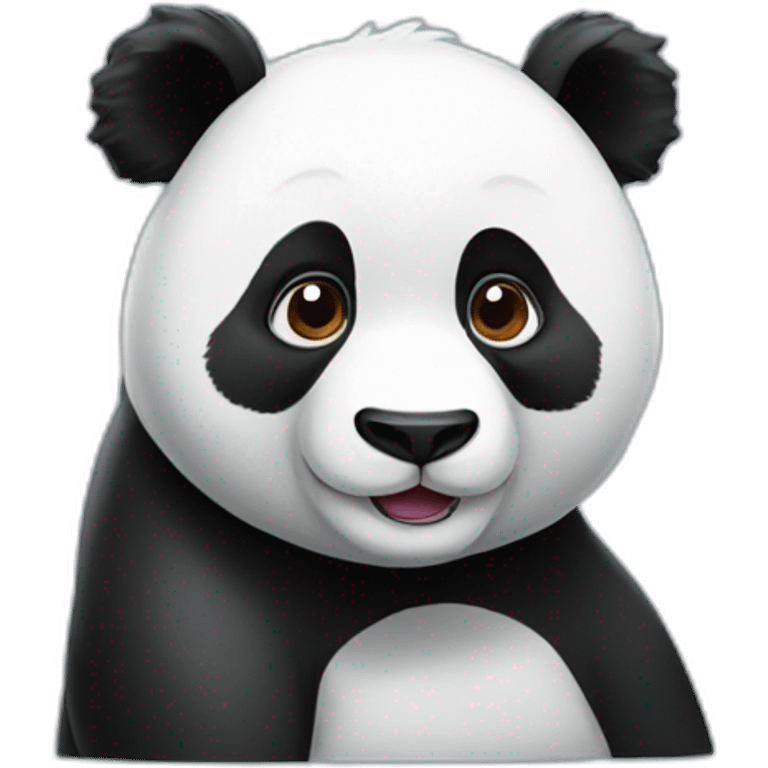 Panda roux emoji