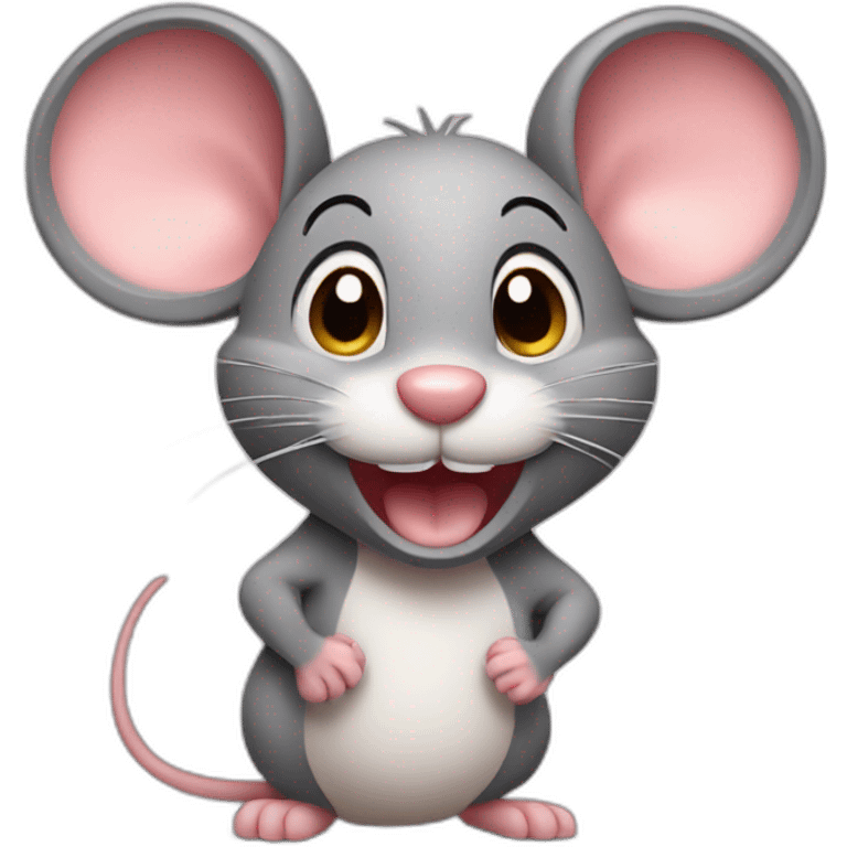 happy mouse emoji