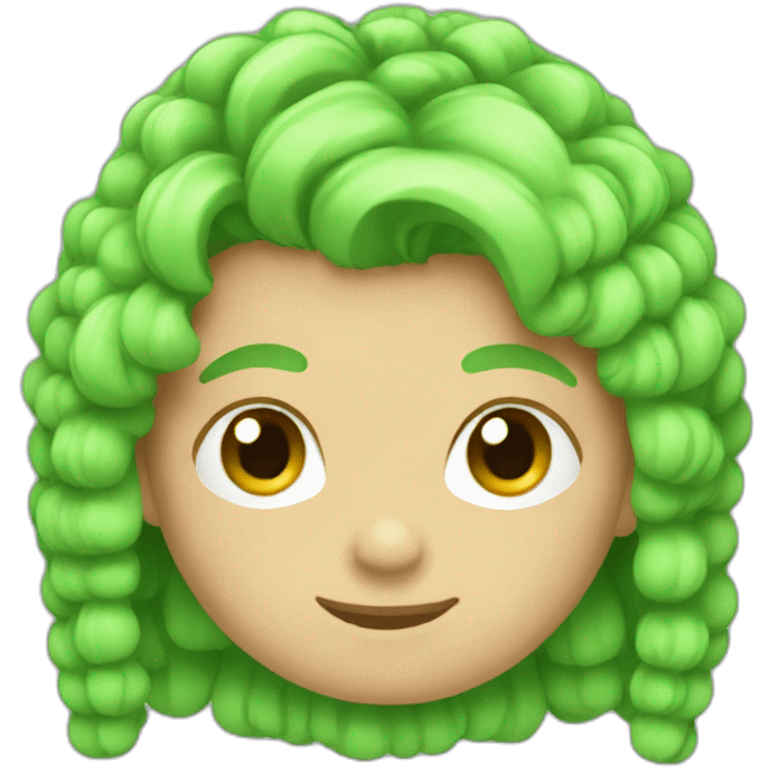 comb green emoji