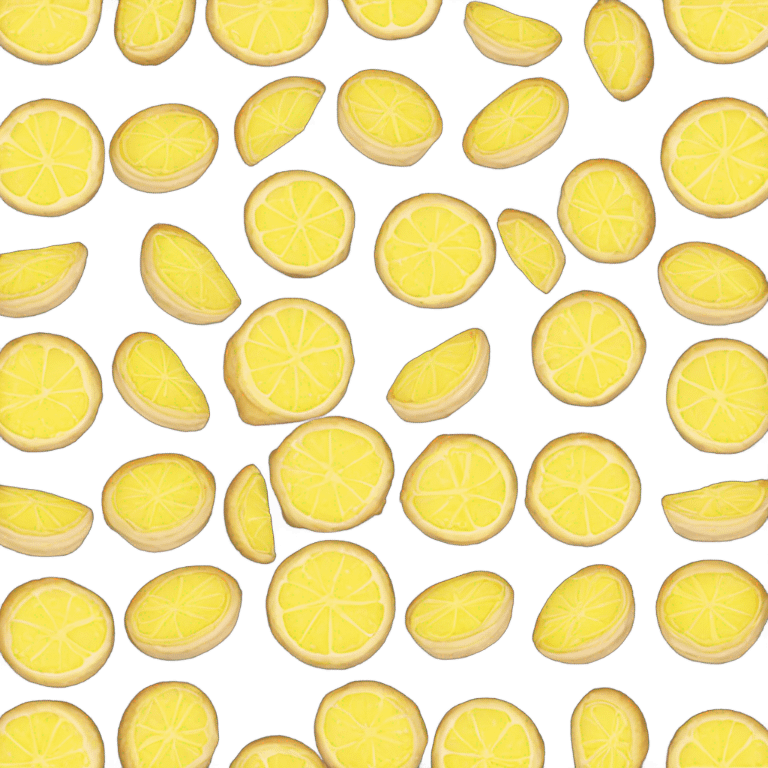 Lemon tart emoji