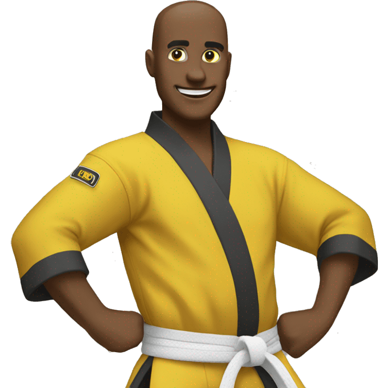 Karare yellow belt emoji