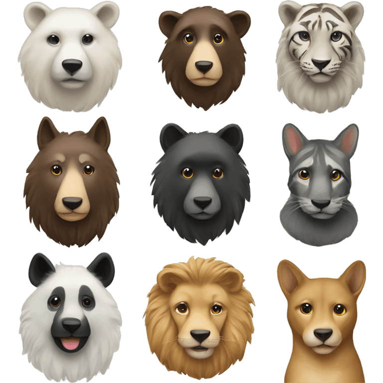 Every animal in the world mix into one emoji