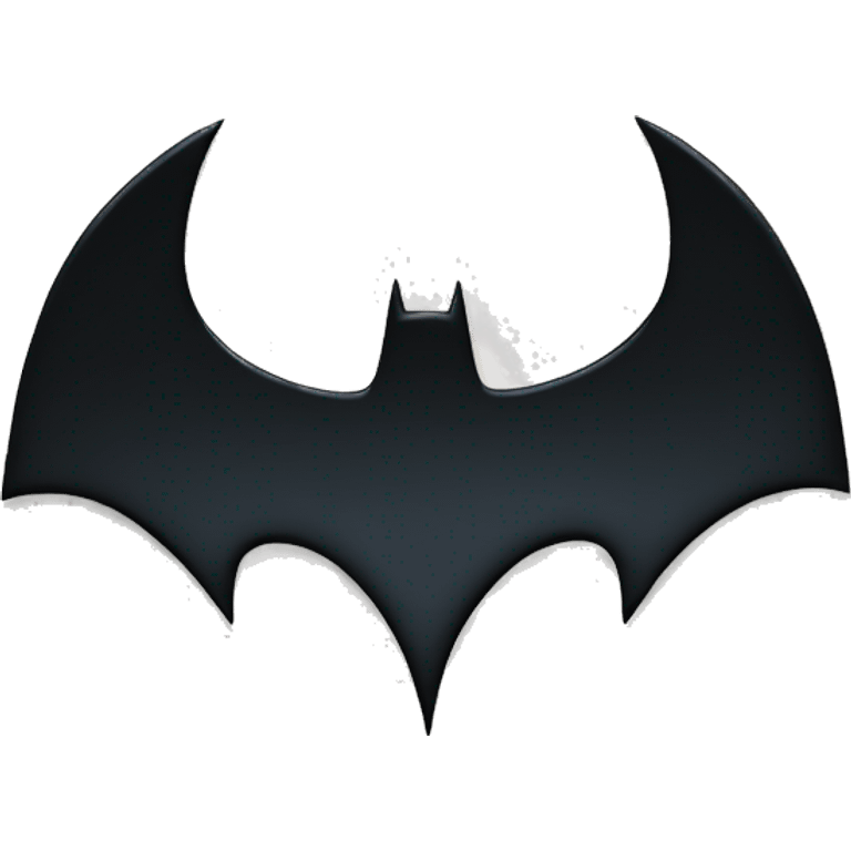 Batman logo emoji