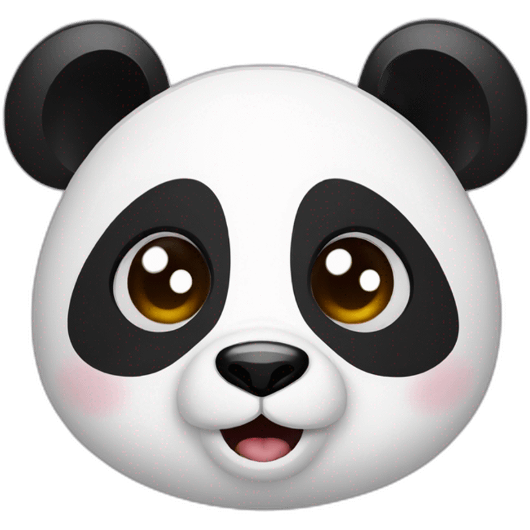 Panda says i miss you emoji