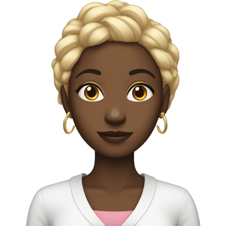 Black girl pretencieuse emoji