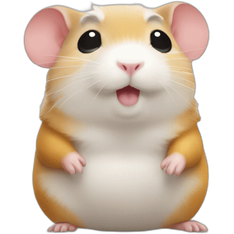 hamster-working-as-designer emoji