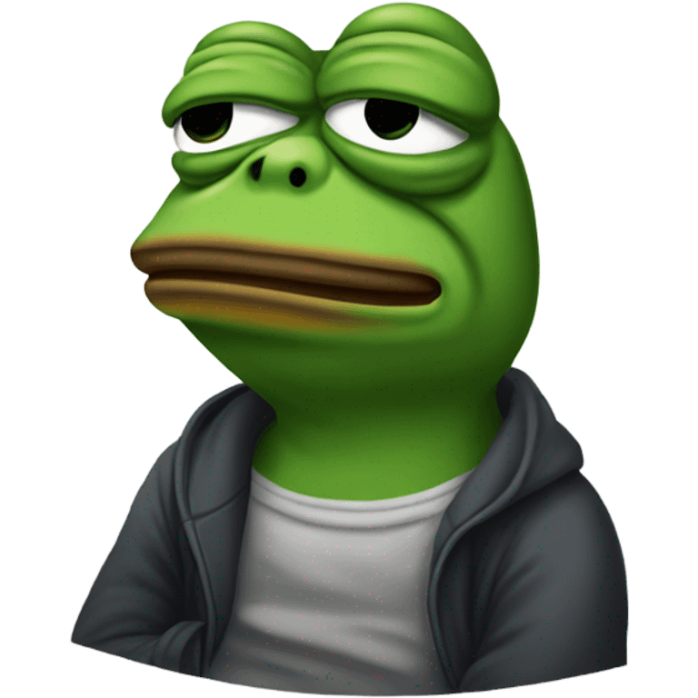 Pepe sad emoji