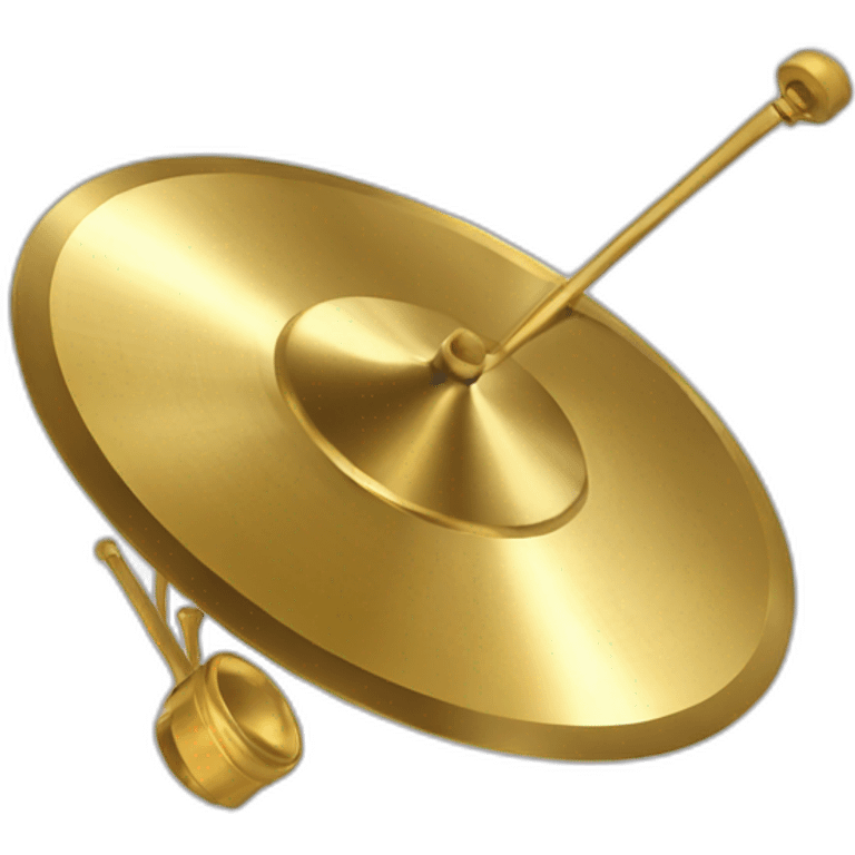 GOLDEN CYMBALS  emoji