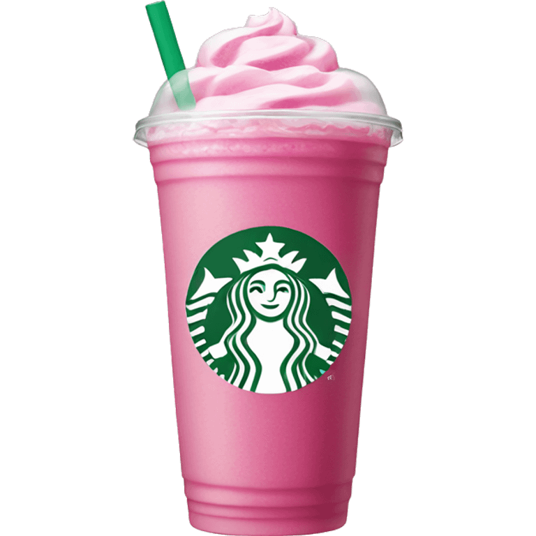 starbucks pink drink  emoji