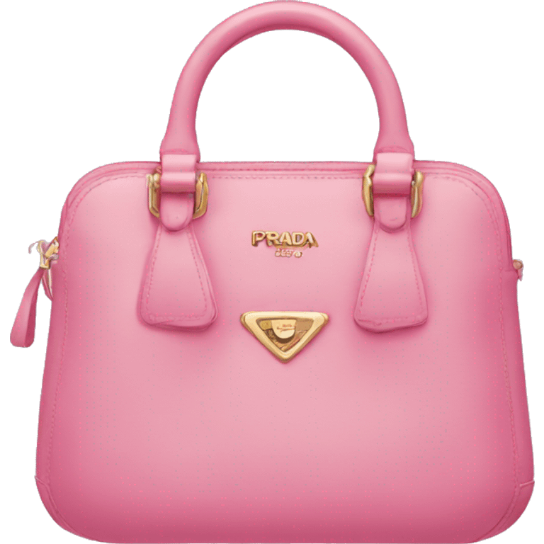 pink purse prada emoji