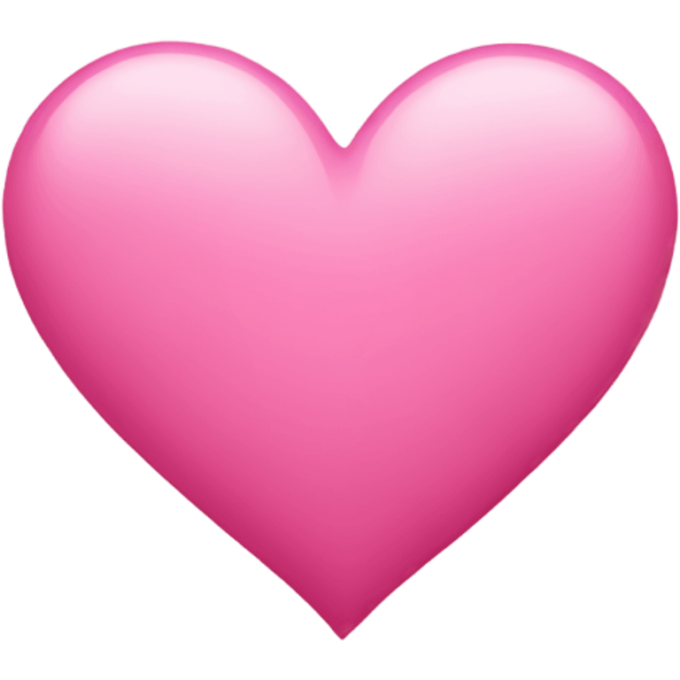 Pink heart emoji