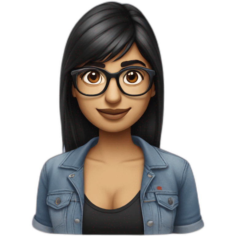 mia khalifa emoji