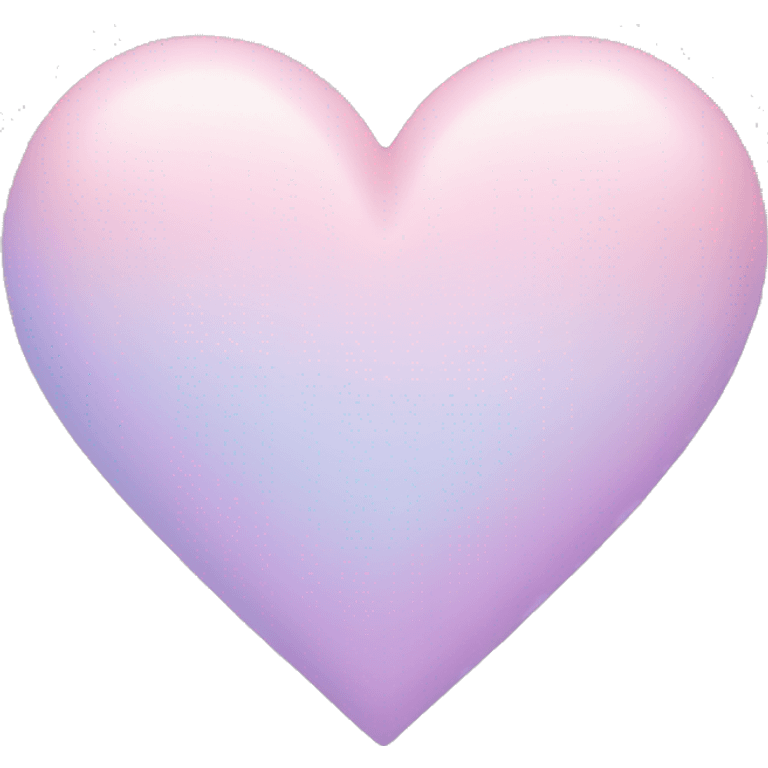 Pastel heart emoji