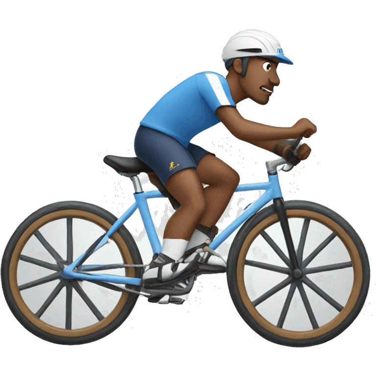 polo player on a bicycle emoji