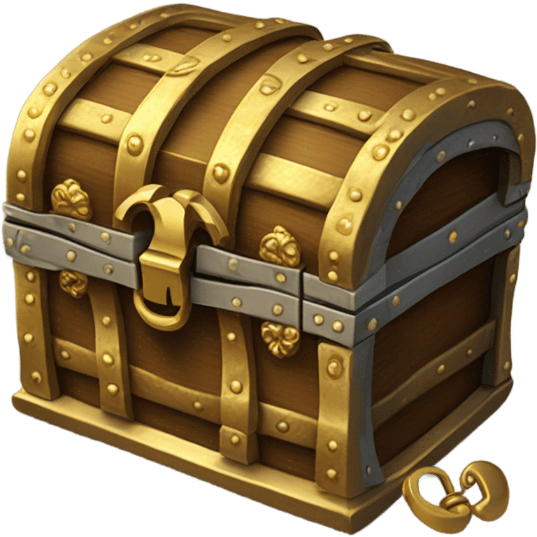 A bible as treasure chest emoji