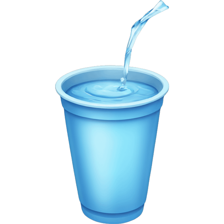 Water cup emoji