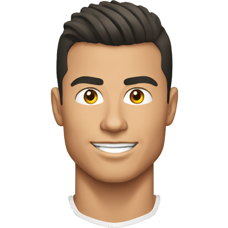 cristiano ronaldo wearing red ios style emoji