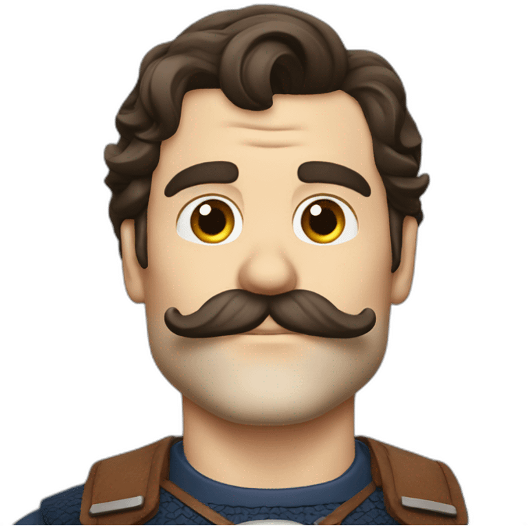 moustache henry cavill emoji