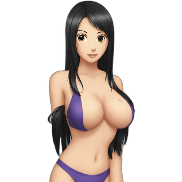 nico robin big breasts no swimsuit emoji