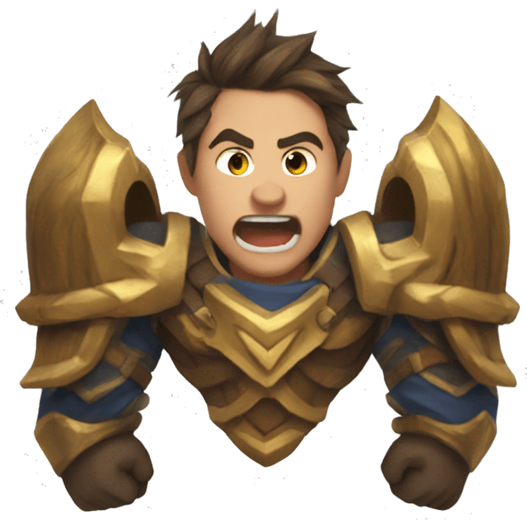 Garen Mouth Open emoji