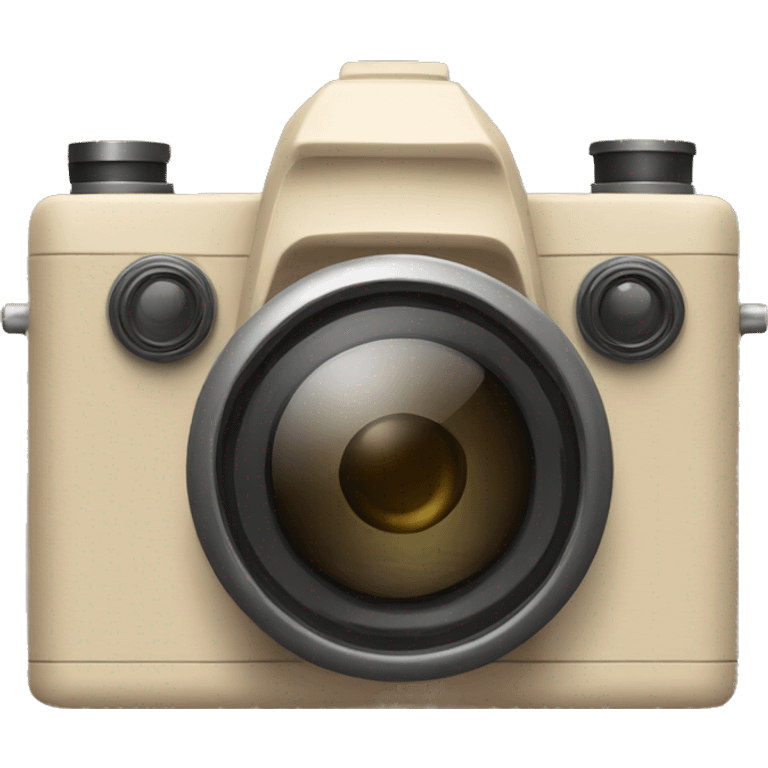 Camera beige emoji