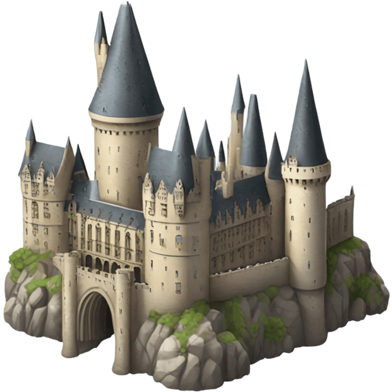 The Harry Potter castle emoji