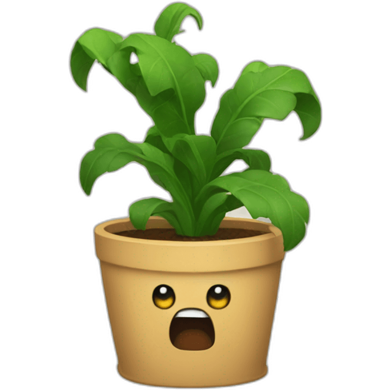 angry French planter emoji