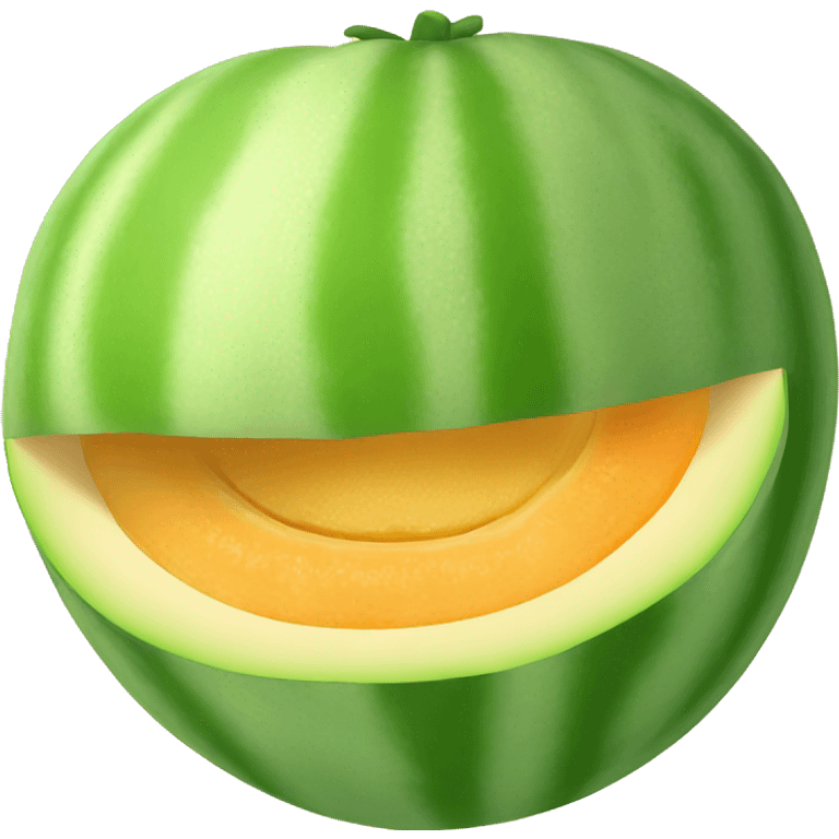 Cantaloupe emoji