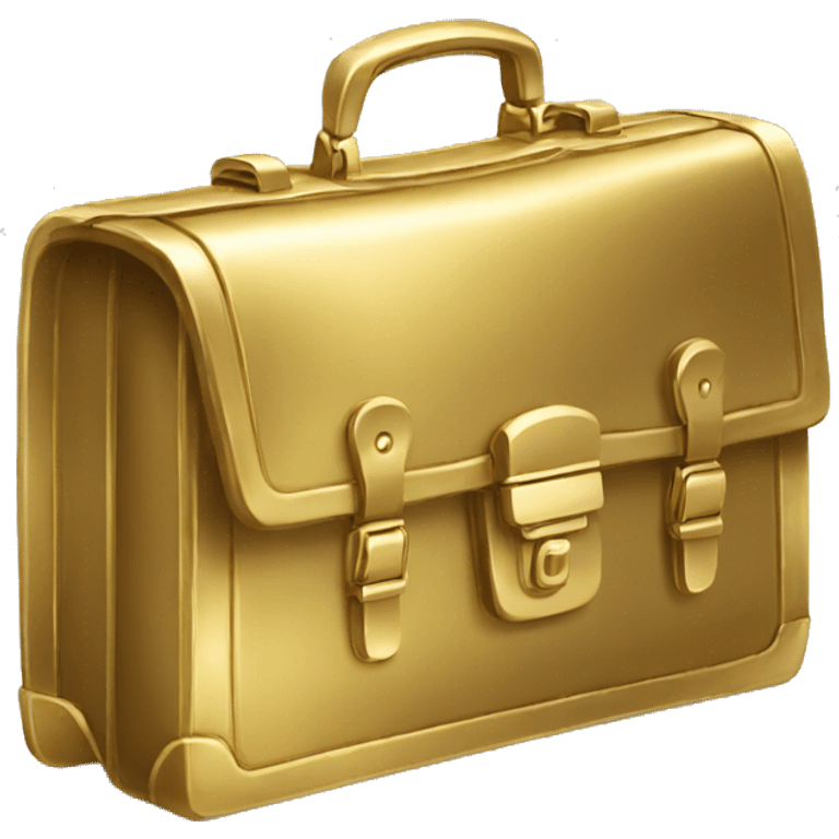 gold briefcase emoji