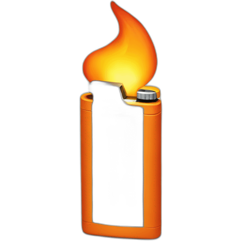 Fire or lighter emoji