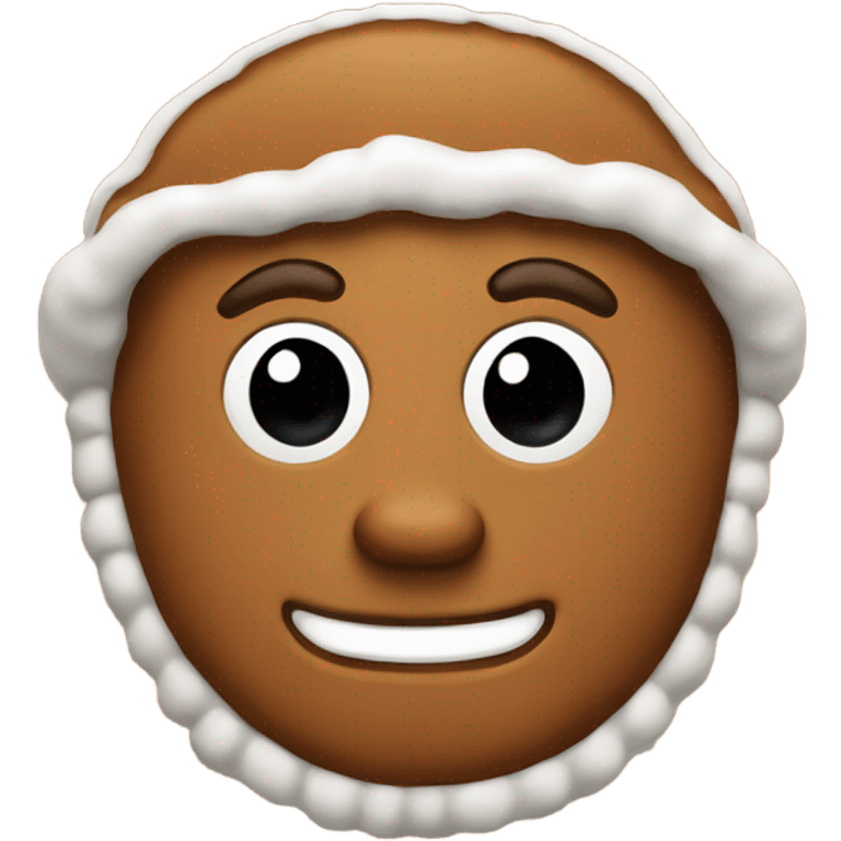 Gingerbread emoji