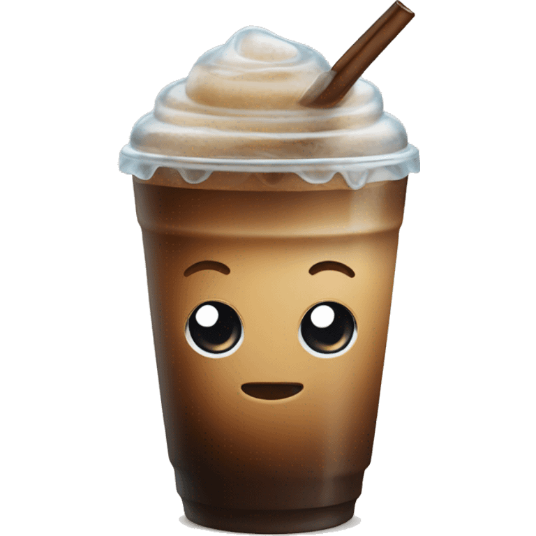 Iced coffe emoji