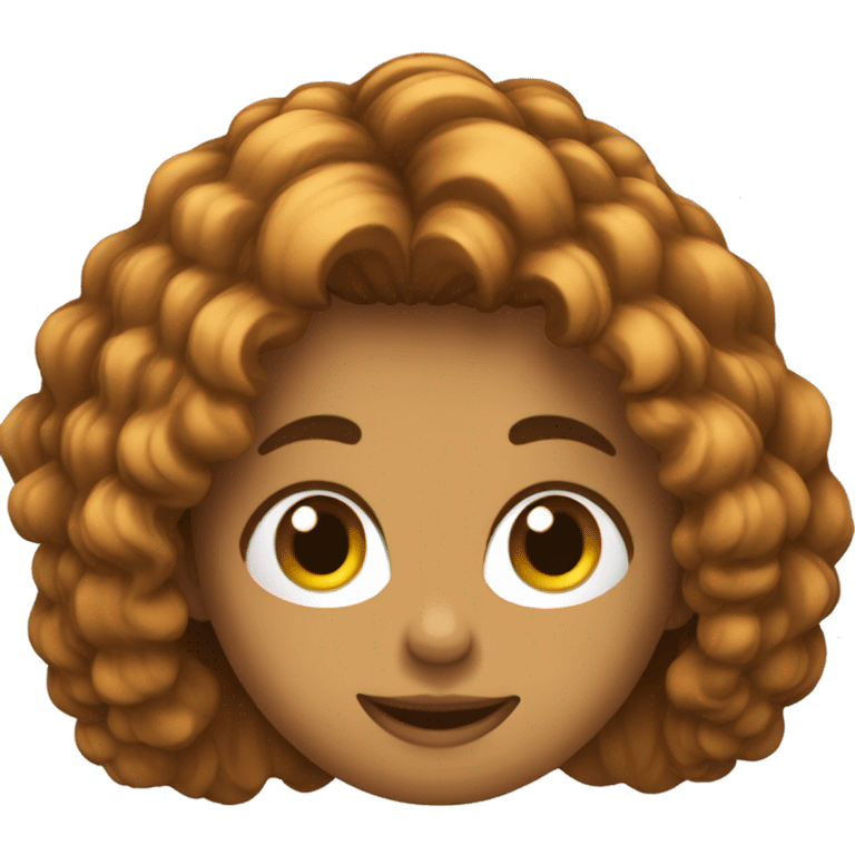 CABELO CURTO GRISALHO ENCARACOLADO emoji