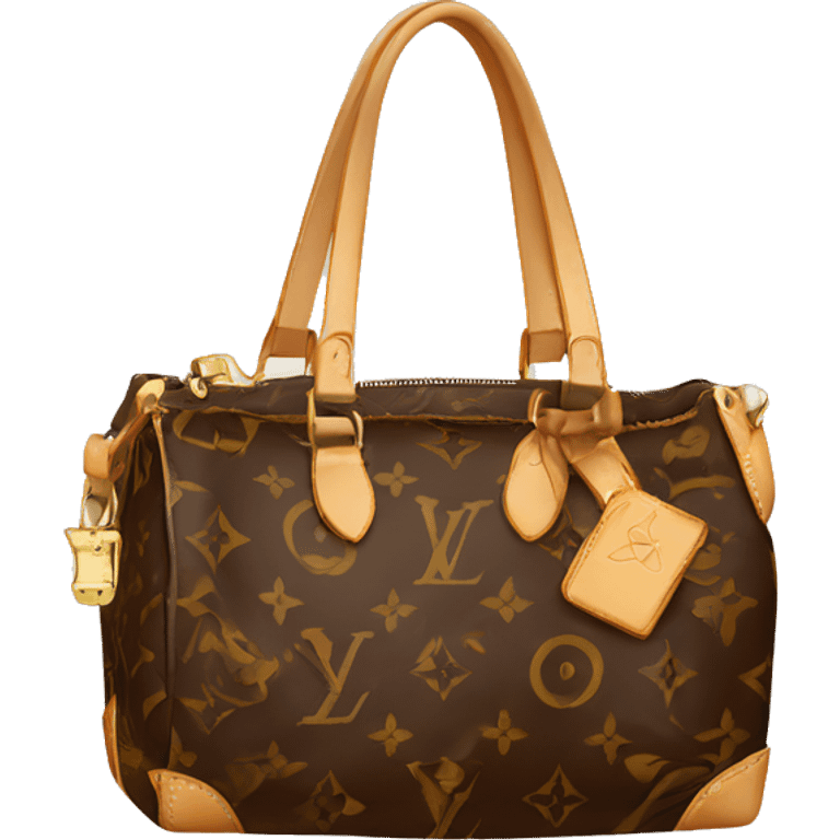 Louis vuitton bag emoji