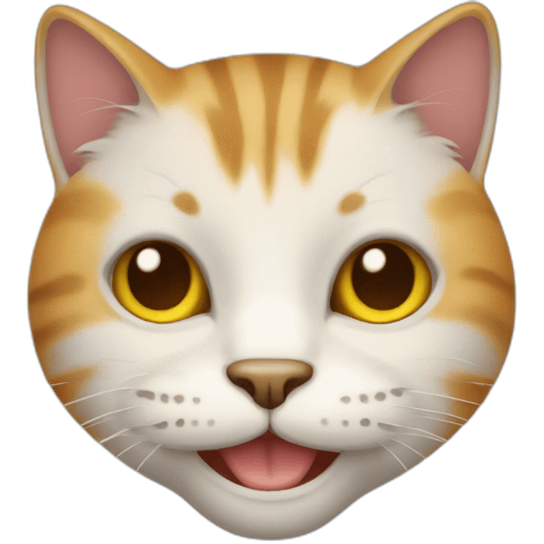 Smiley cat emoji