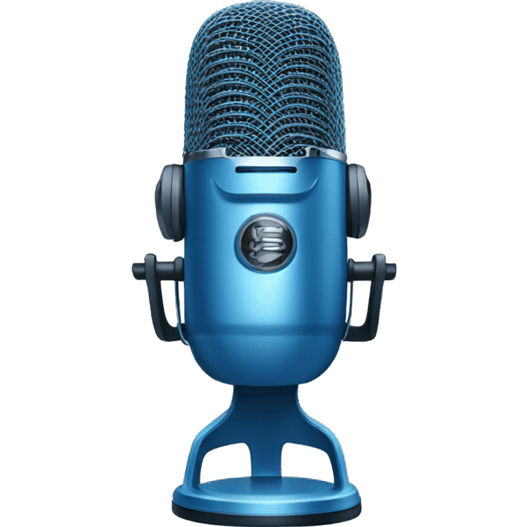 blue yeti microphone emoji