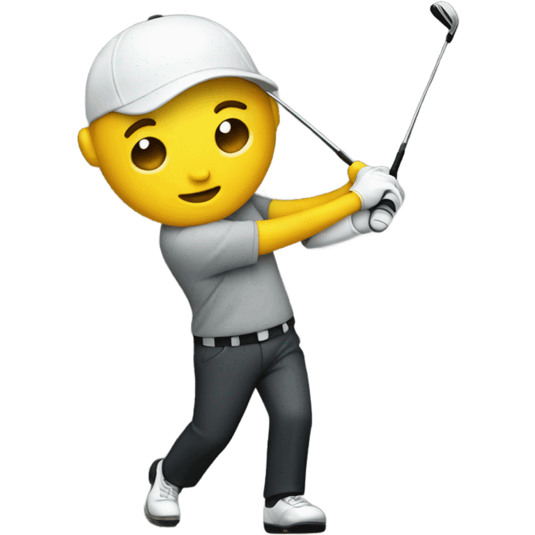 Golf swing  emoji