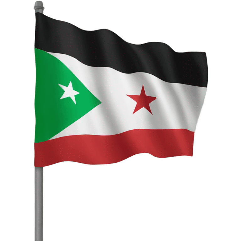 Syria freedom flag emoji