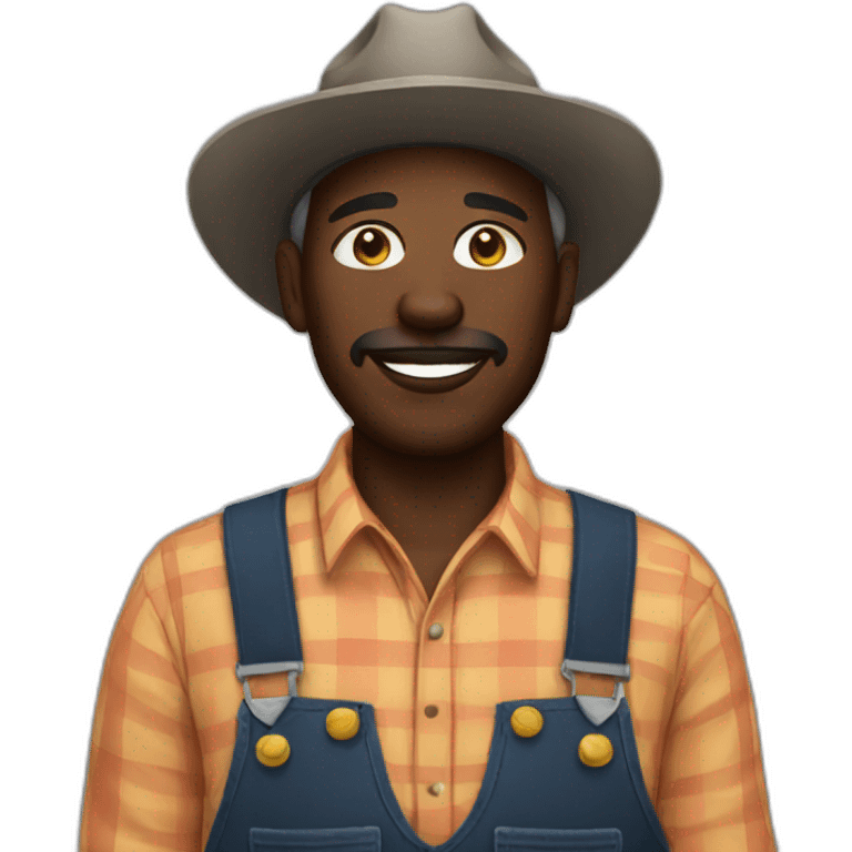 black farmer emoji